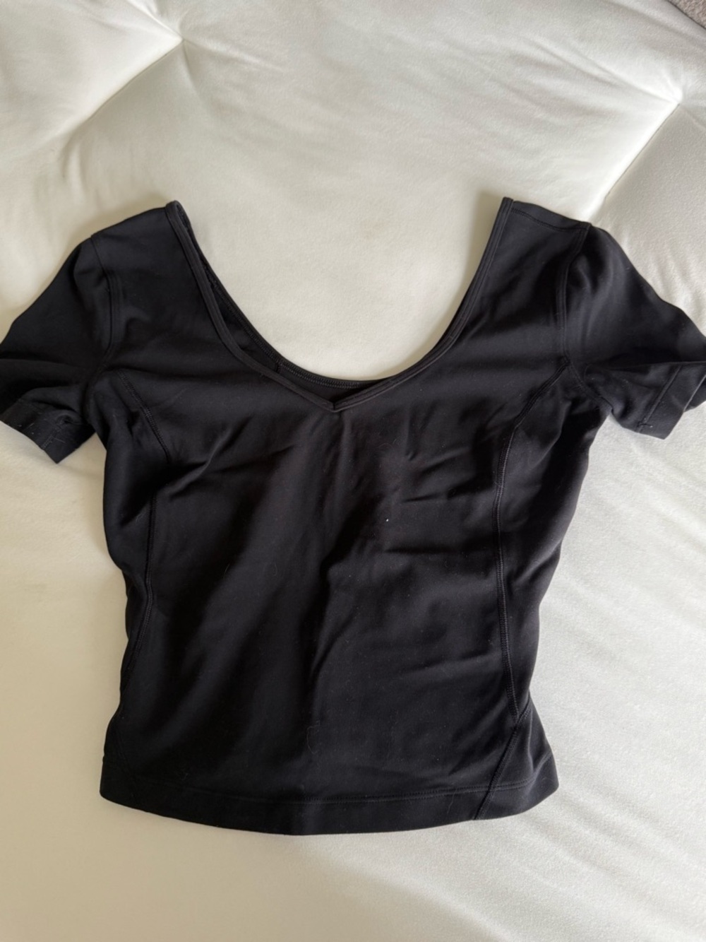 Black Lululemon Align Top